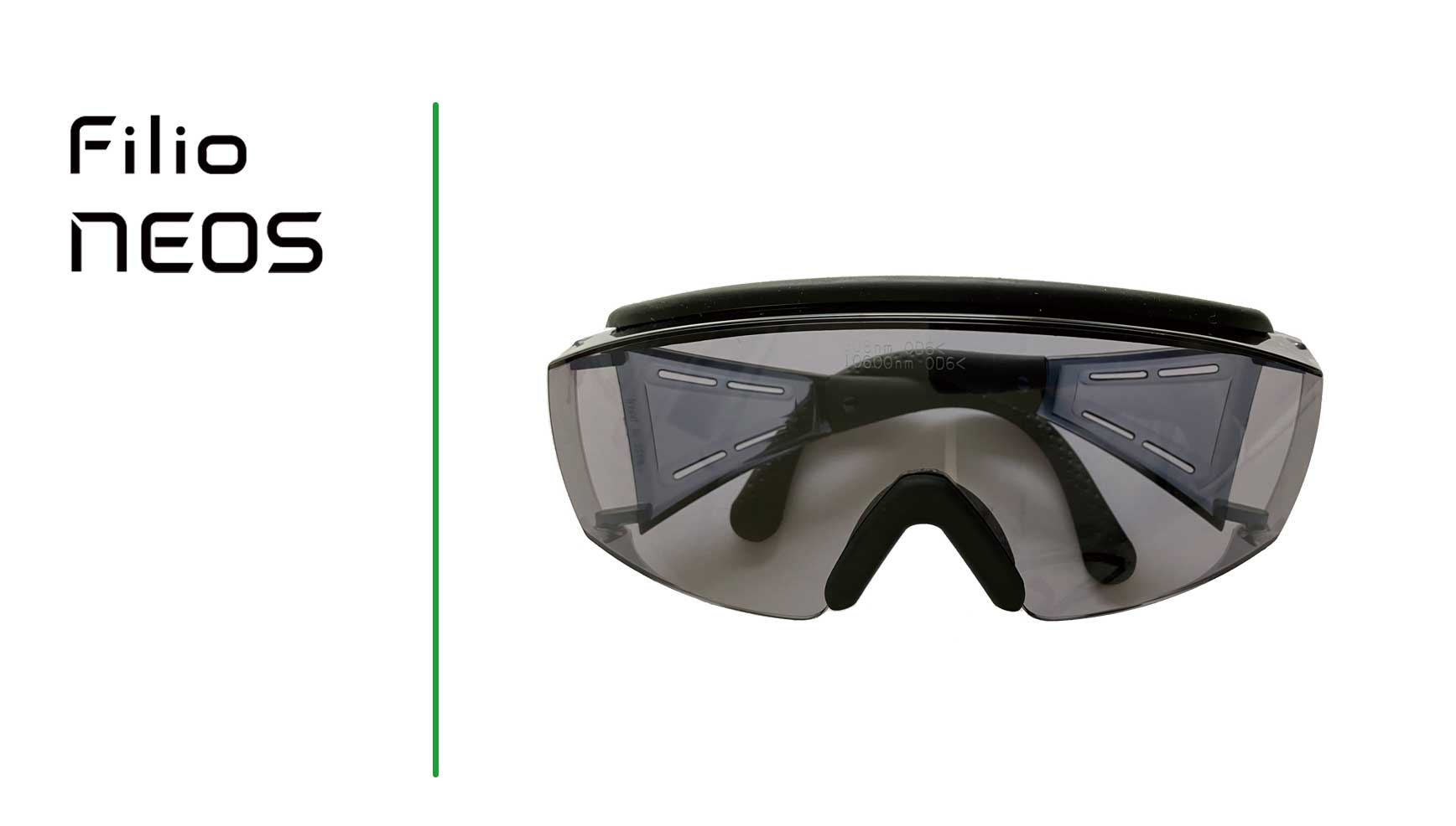 保護メガネ(黒色)