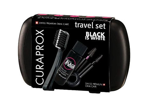 （きの子）【新品未開封】CURAPROX BLACK IS WHITE クラプロックス ブラックイズホワイト(CURAPROX BLACK IS WHITE